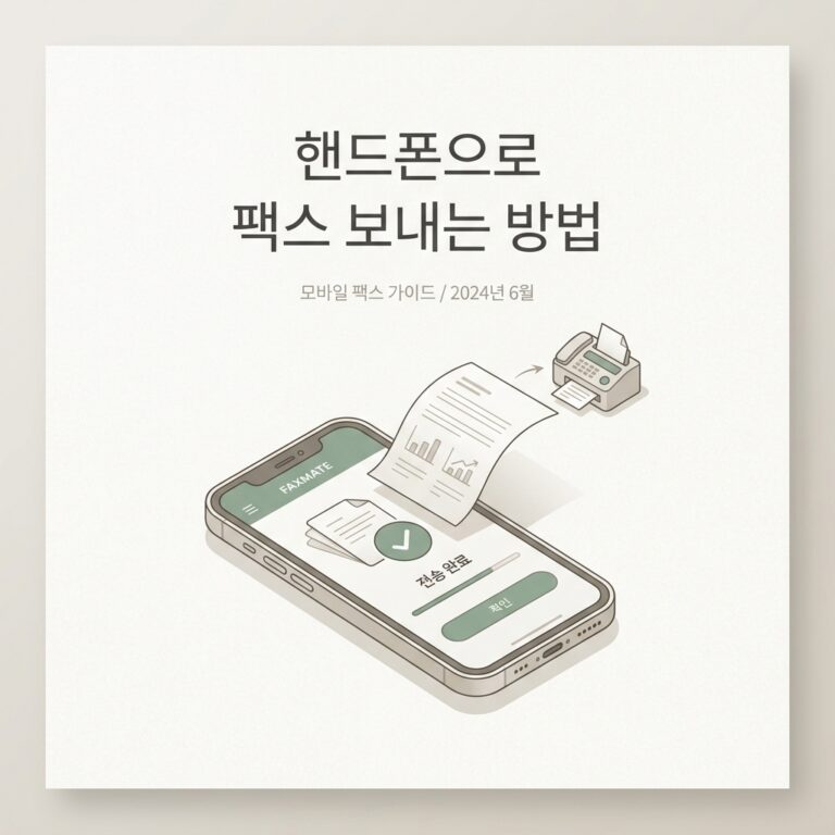 ai thumbnail minimal 핸드폰으로 팩스 보내는 방법 1787580302