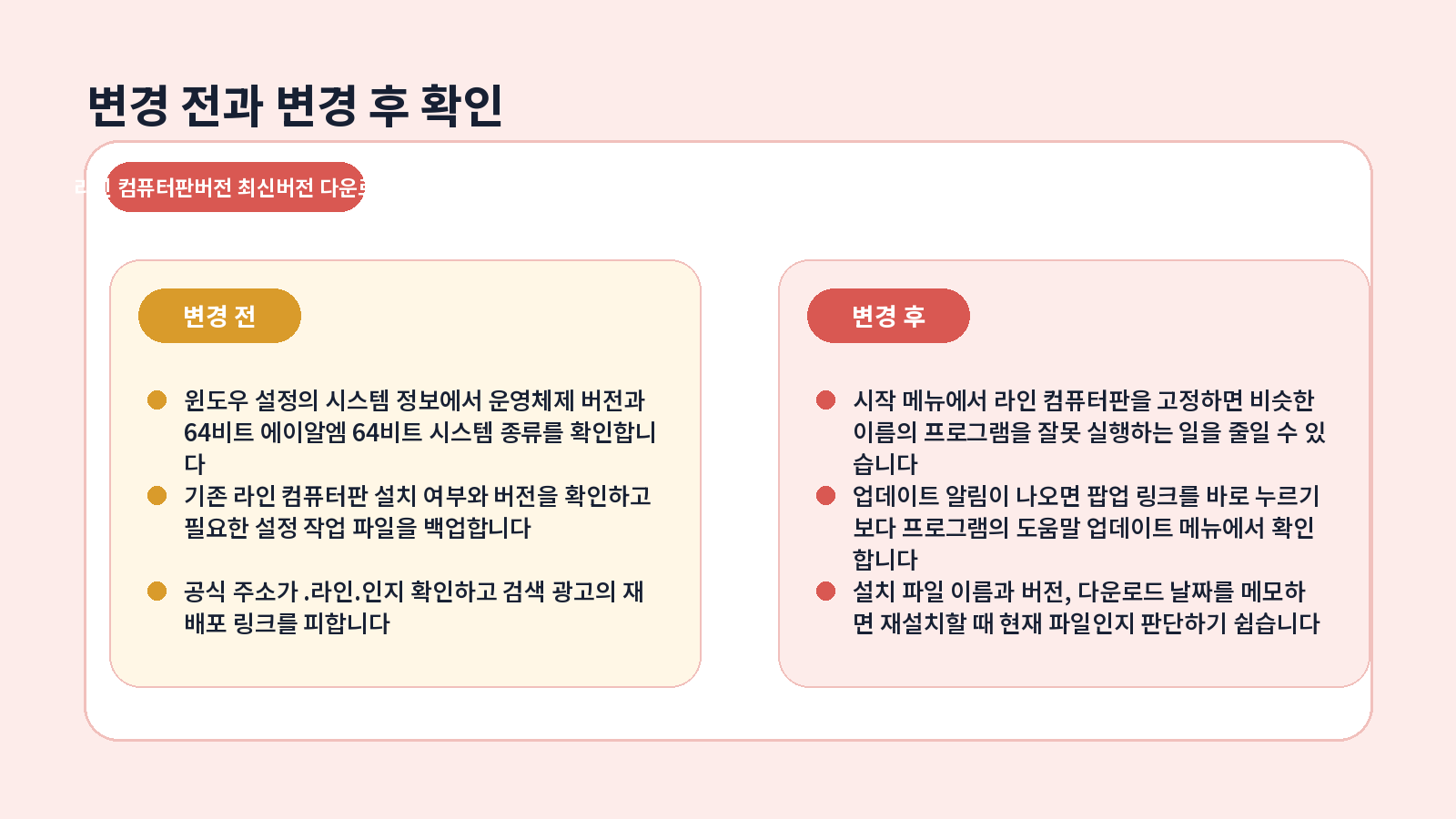 LINE PC버전 최신버전 다운로드|QR 로그인과 인증번호 확인 1 LINE PC버전 최신버전 다운로드 핵심 확인 항목