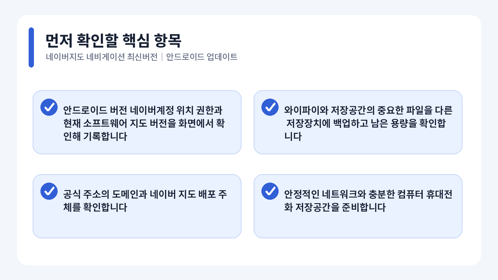 네이버지도 네비게이션 최신버전|안드로이드 업데이트 1 네이버지도 네비게이션 최신버전 안드로이드 핵심 확인 항목