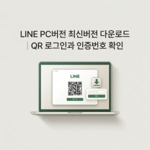 ai thumbnail minimal LINE PC버전 최신버전 다운로드｜QR 로그인과 인증번호 확인 1790257626