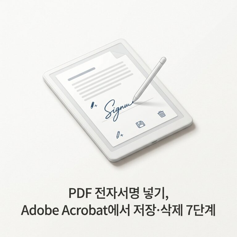ai thumbnail minimal PDF 전자서명 넣기 Adobe Acrobat에서 저장·삭제 7단계 1789910582