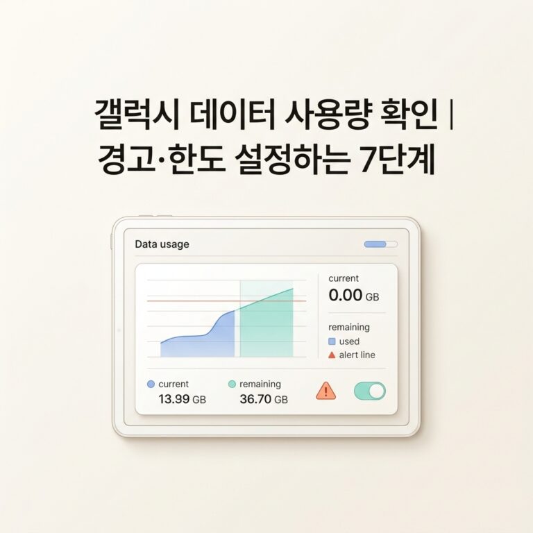 ai thumbnail minimal 갤럭시 데이터 사용량 확인｜경고·한도 설정하는 7단계 1790074424