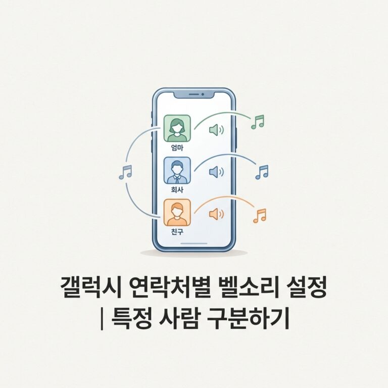 ai thumbnail minimal 갤럭시 연락처별 벨소리 설정｜특정 사람 전화 구분하기 1790077210
