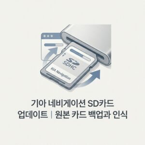 ai thumbnail minimal 기아 네비게이션 SD카드 업데이트｜원본 카드 백업과 인식 1790248524