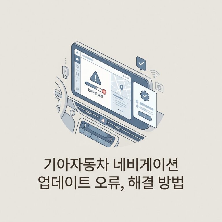 ai thumbnail minimal 기아자동차 네비게이션 업데이트 오류 해결 방법 1789478220