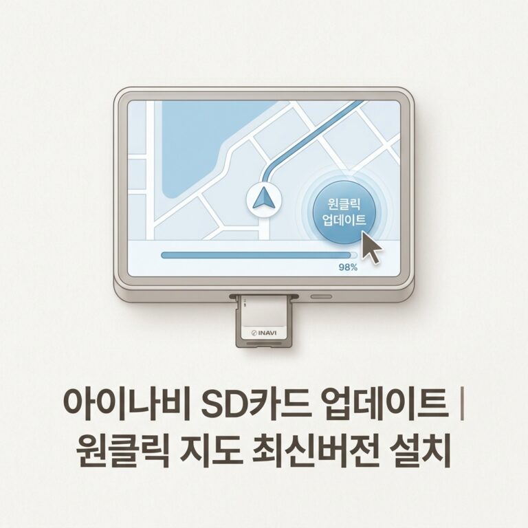 ai thumbnail minimal 아이나비 SD카드 업데이트｜원클릭 지도 최신버전 설치 1790229961
