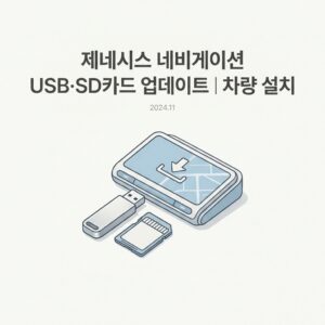 ai thumbnail minimal 제네시스 네비게이션 USB·SD카드 업데이트｜차량 설치 1790230534