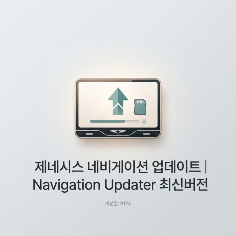 ai thumbnail minimal 제네시스 네비게이션 업데이트｜Navigation Updater 최신버전 1790248374