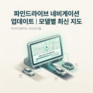 ai thumbnail minimal 파인드라이브 네비게이션 업데이트｜모델별 최신 지도 1790229824