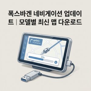 ai thumbnail minimal 폭스바겐 네비게이션 업데이트｜모델별 최신 맵 다운로드 1790226413